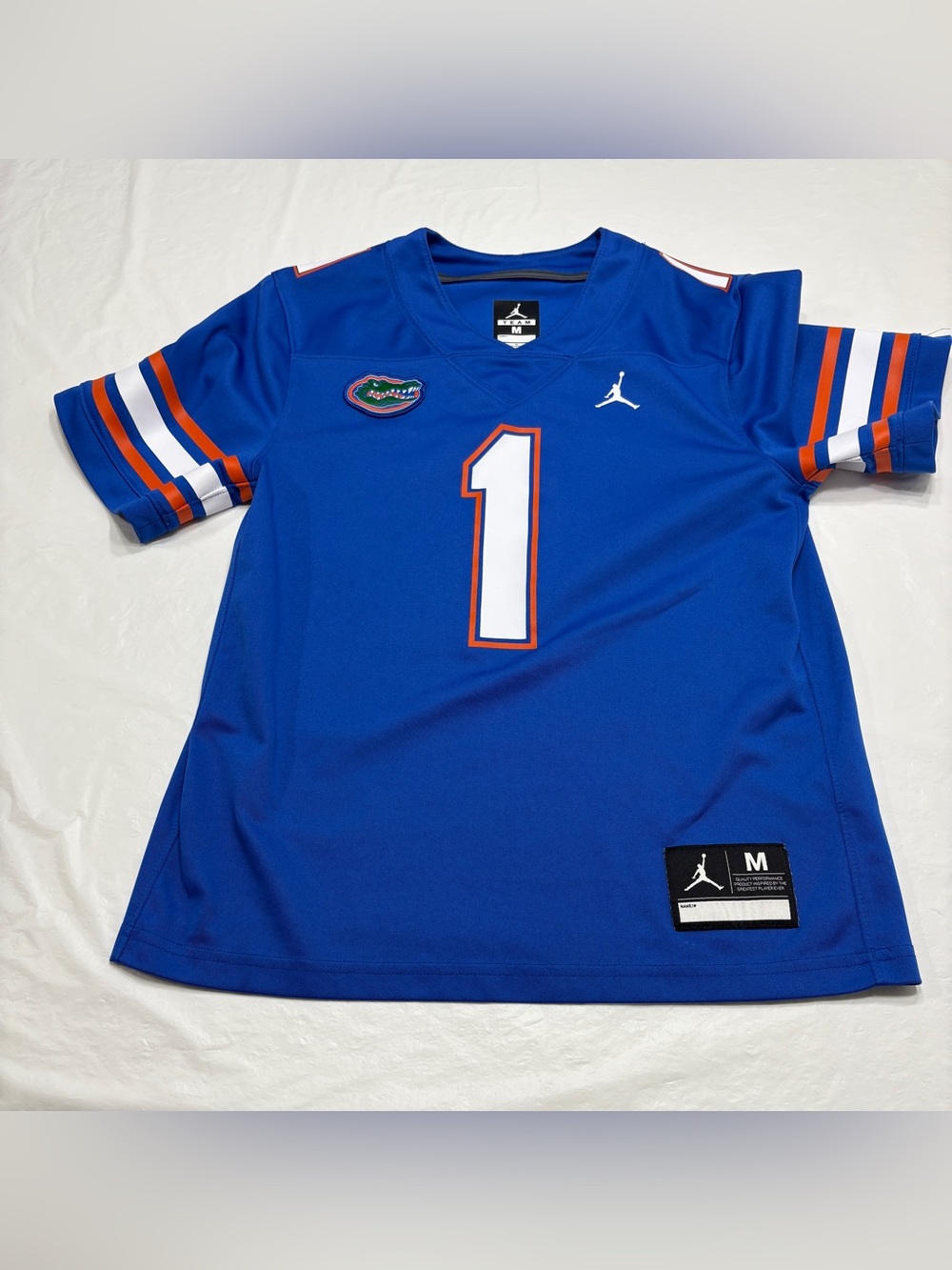 Nike University Of Florida Gators #1 Football Jersey Youth Boys Medium